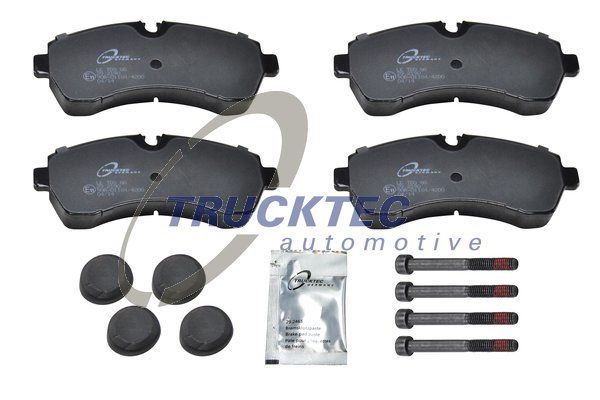 TRUCKTEC AUTOMOTIVE Комплект тормозных колодок, дисковый тормоз 02.35.201